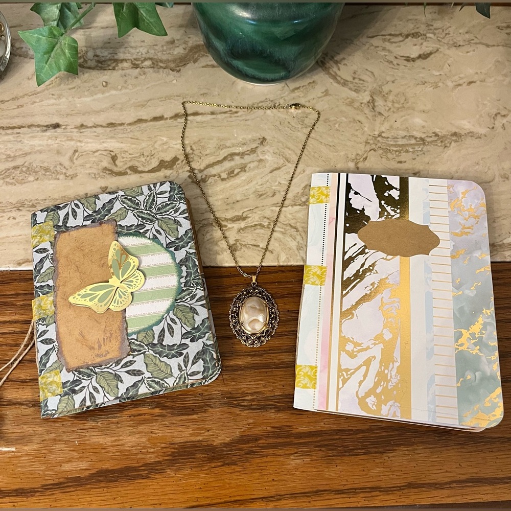 Journals and Necklace Bundle
